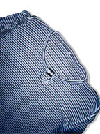 Vintage y2k womens long sleeve multi stripe Tshirt XL