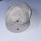 Vintage cream tweed newsboy cap
