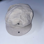 Vintage cream tweed newsboy cap