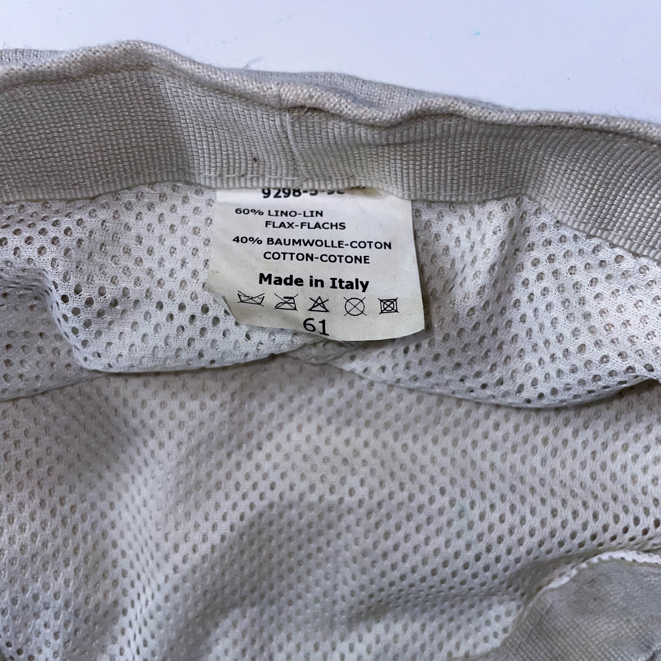 Vintage cream tweed newsboy cap