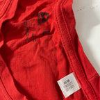 Vintage Reebok big logo red mens large tees