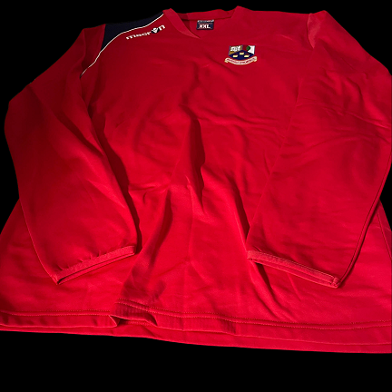 Vintage Macron whitehall colmcille red mens crew neck sweatshirt XXL