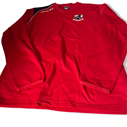 Vintage Macron whitehall colmcille red mens crew neck sweatshirt XXL