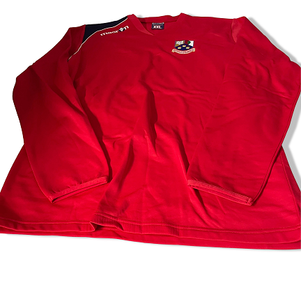 Vintage Macron whitehall colmcille red mens crew neck sweatshirt XXL