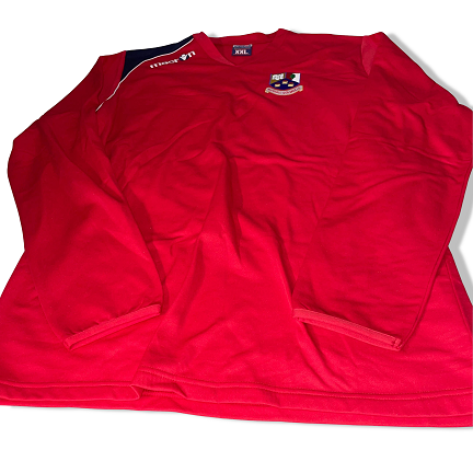 Vintage Macron whitehall colmcille red mens crew neck sweatshirt XXL