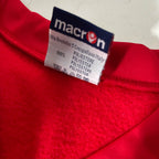Vintage Macron whitehall colmcille red mens crew neck sweatshirt XXL