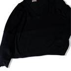 Vintage Celaia Black V-neck sweatshirt L/XL