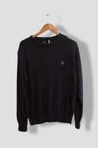Vintage Gant premium cotton medium mens navy sweatshirt