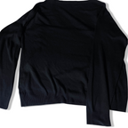 Vintage Celaia Black V-neck sweatshirt L/XL