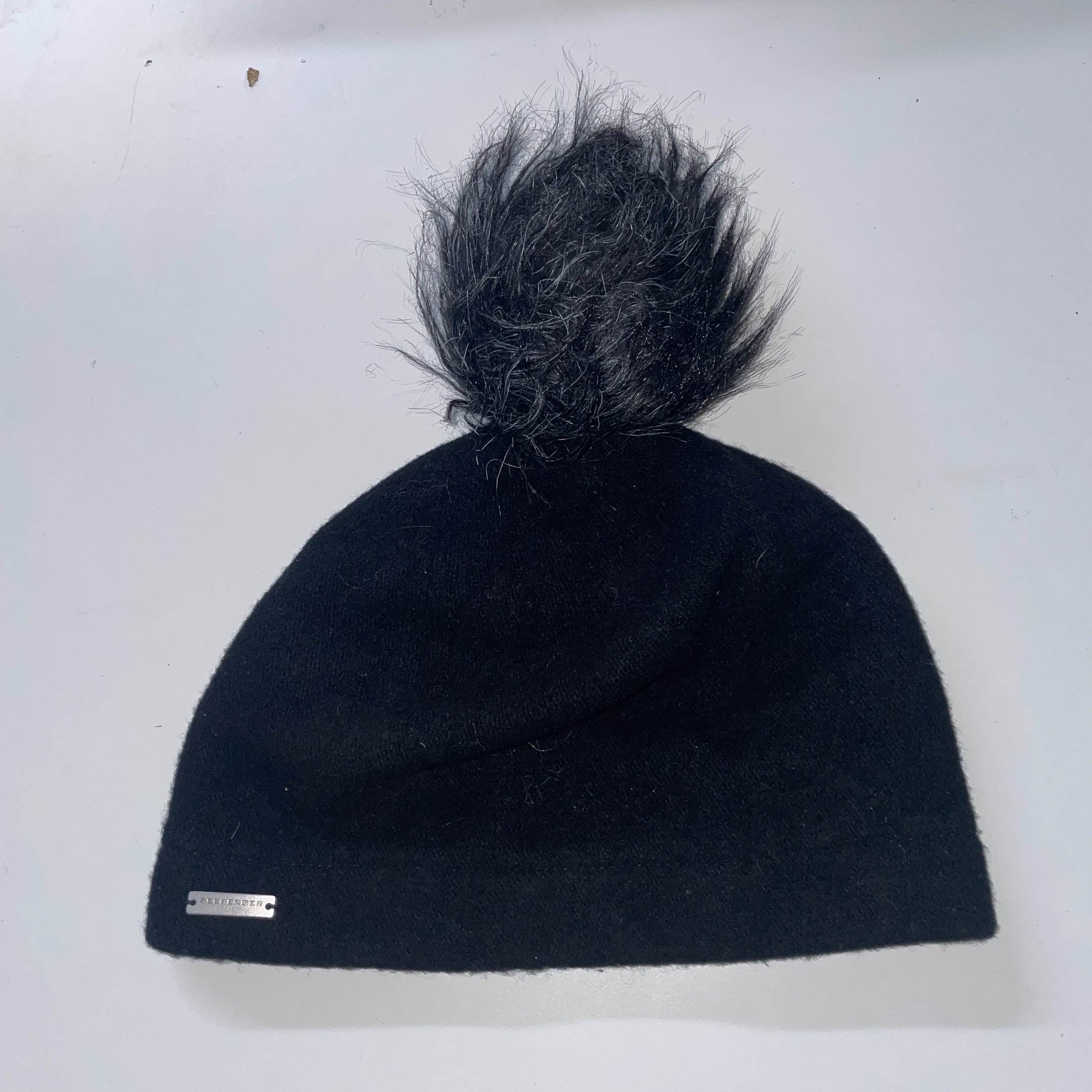 Vintage Seeberger black beanie hat