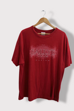 Vintage Ballys Casino Graphics red medium tees
