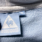 Vintage Le Coq Sportif blue full zip medium hoodie