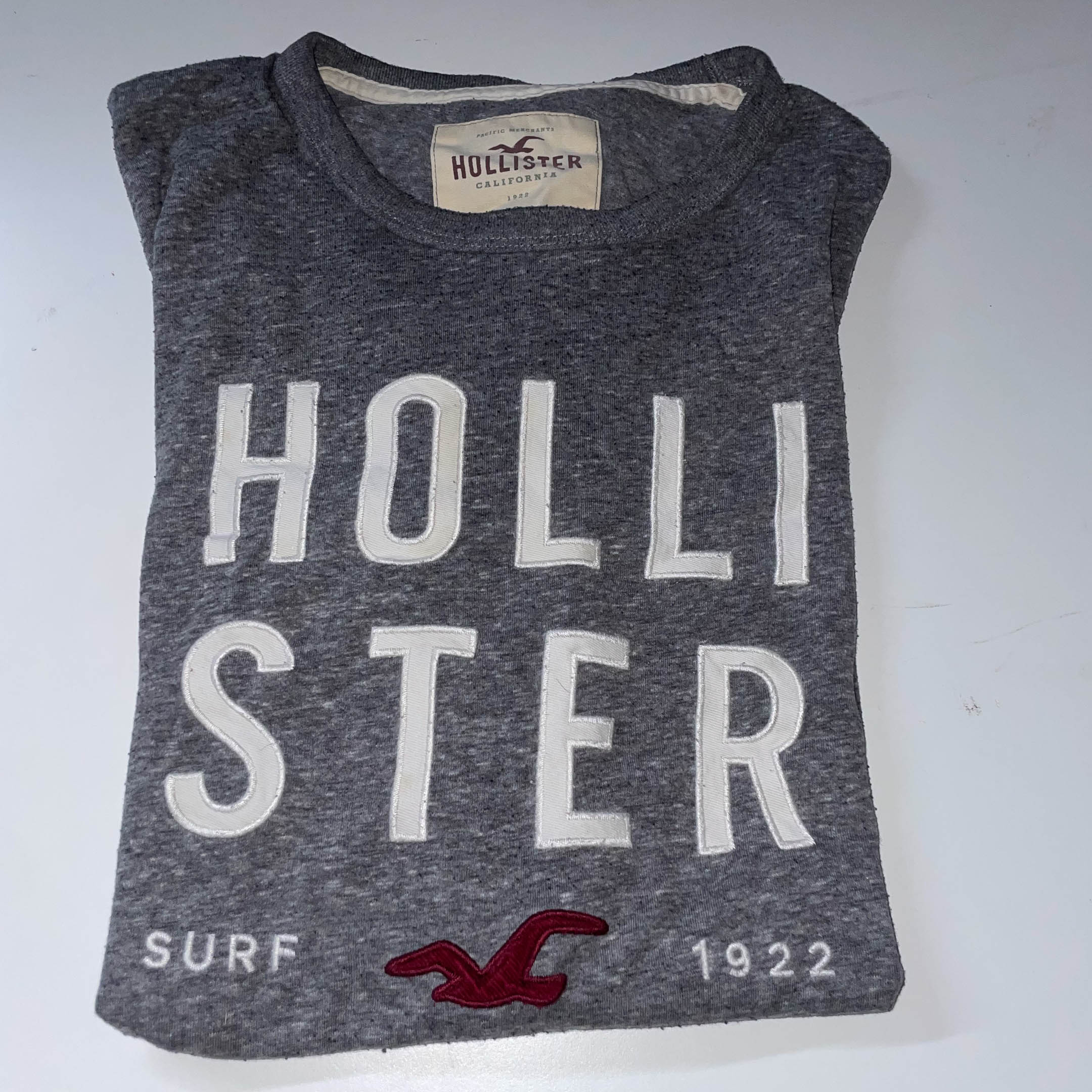 Vintage grey Hollister Co. short sleeve tees XL