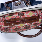 Vintage White Guess Snakeskin handbag