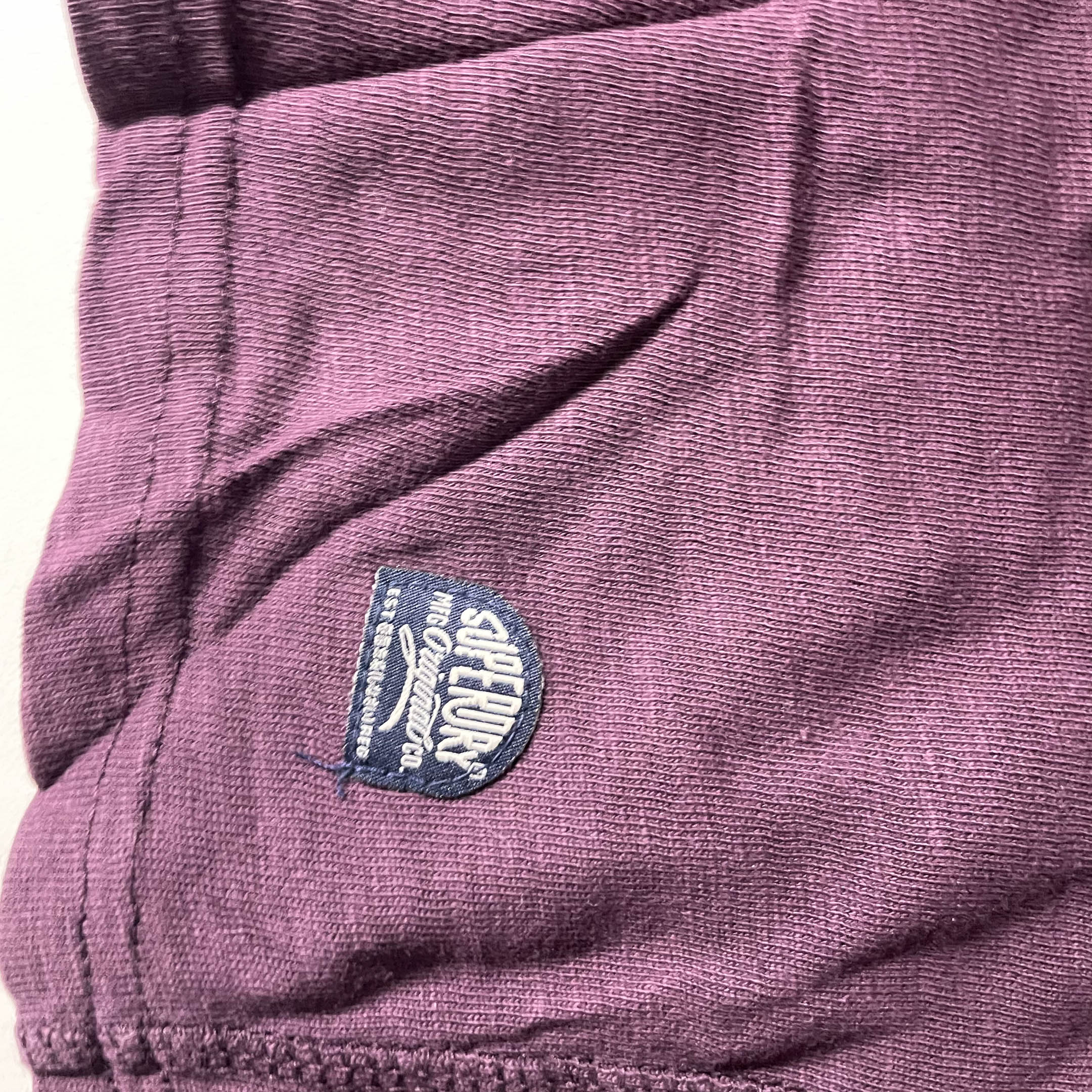 Vintage Superdry original graphics medium brown tees