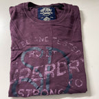 Vintage Superdry original graphics medium brown tees