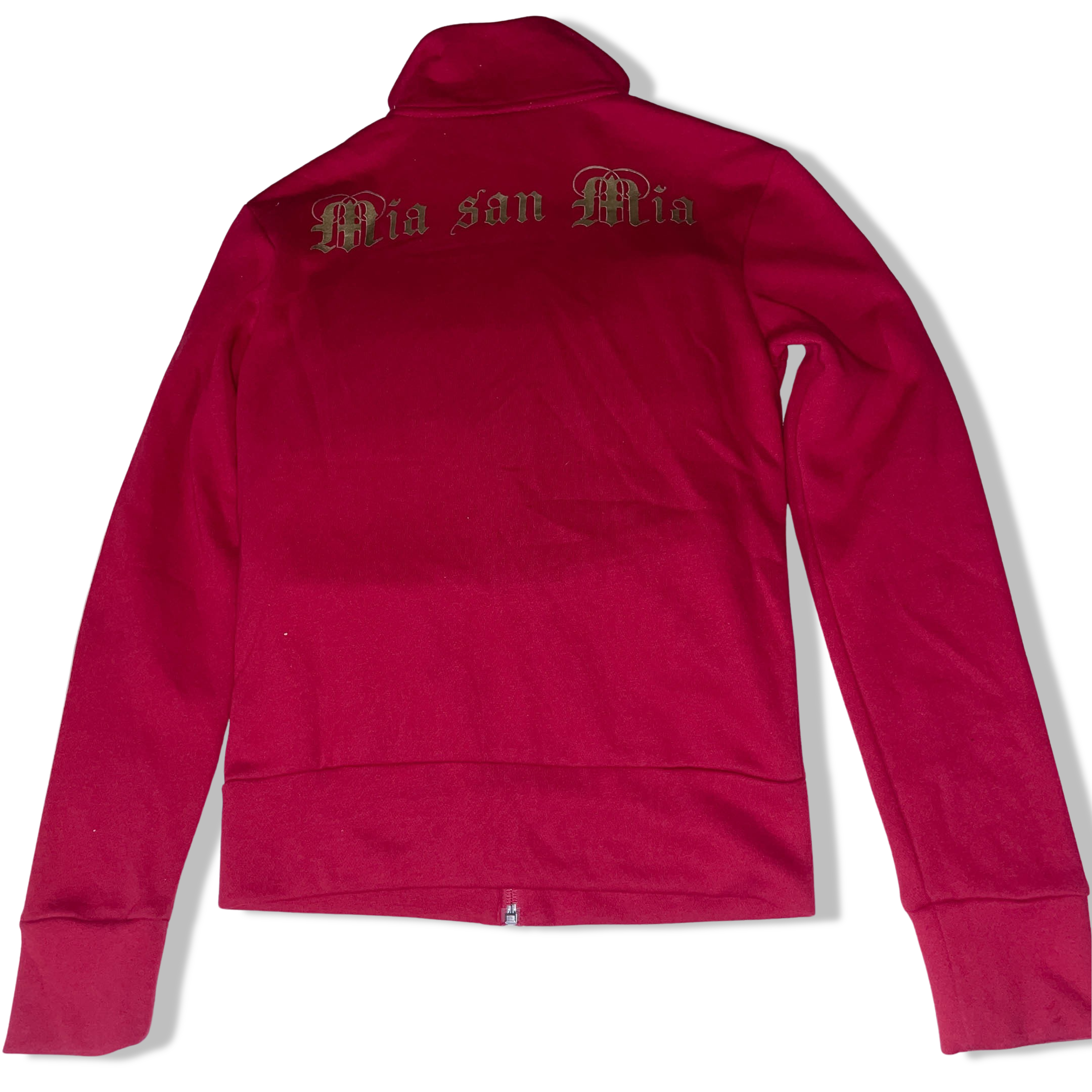 Vintage Red Adidas Original bayern Muchen womens XS Football Jacket