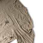 Vintage Carhatt cream mens custom fit medium tees