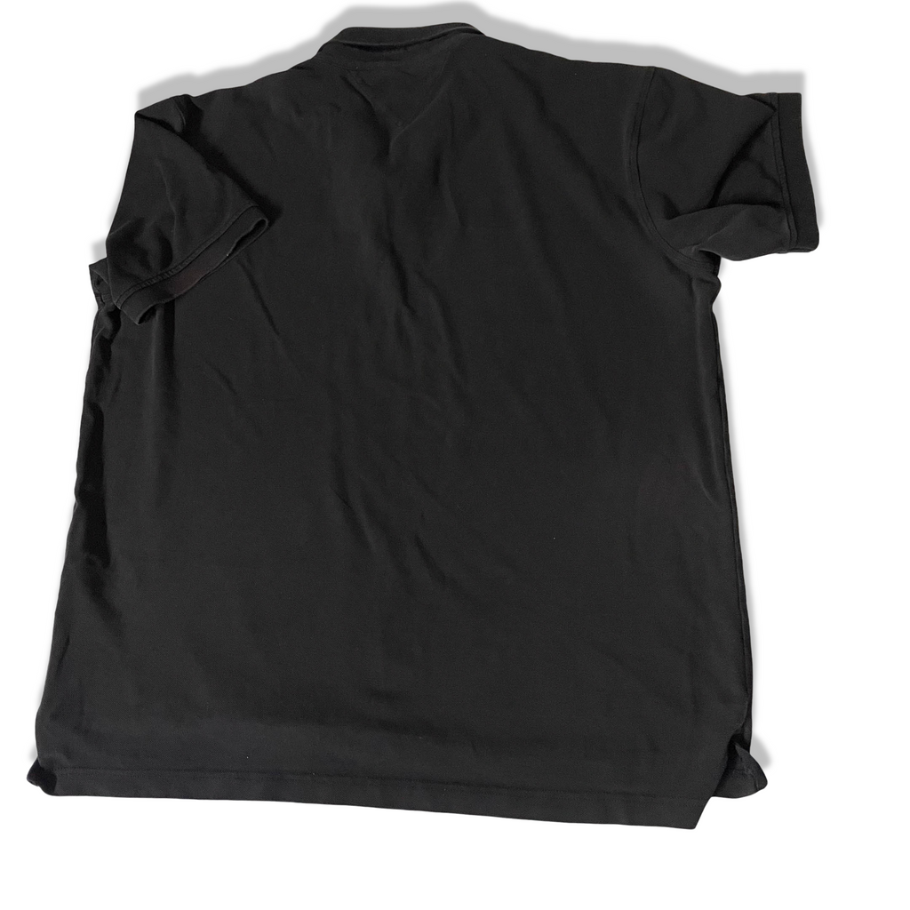 Vintage 90's Tommy Hilfiger black XXXL polo shirt | L 30 W 24| Black| SKU 3711