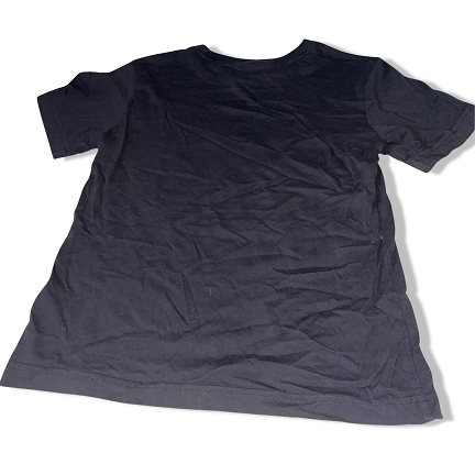 Vintage Black Adidas Big logo print small short sleeve tees