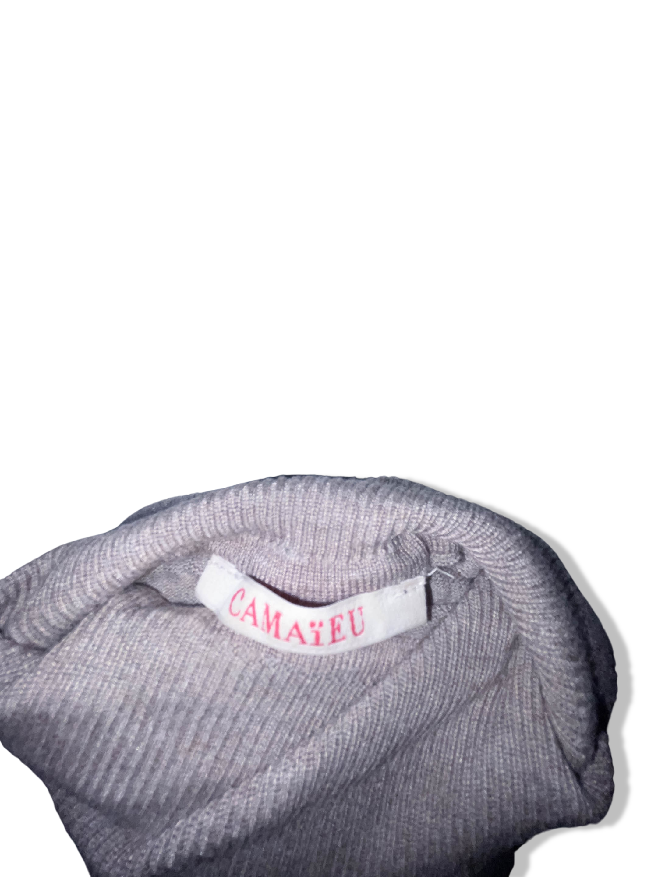 Vintage Camayeu cream turle neck sweatshirt XS/S