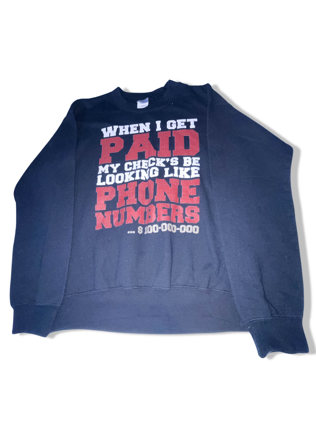 Vintage Gildan heavy blend graphics black large sweatshirt