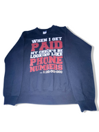 Vintage Gildan heavy blend graphics black large sweatshirt