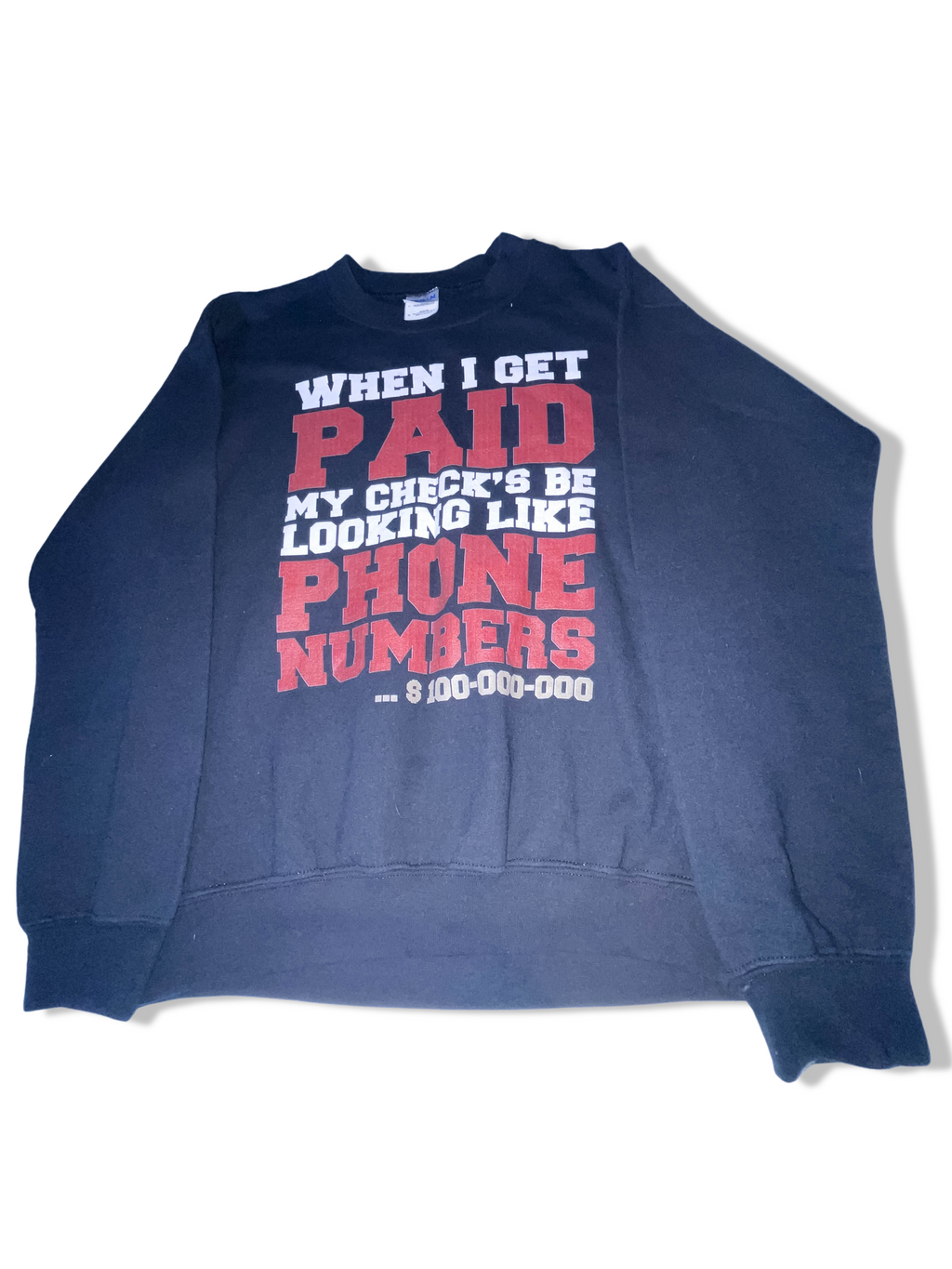 Vintage Gildan heavy blend graphics black large sweatshirt