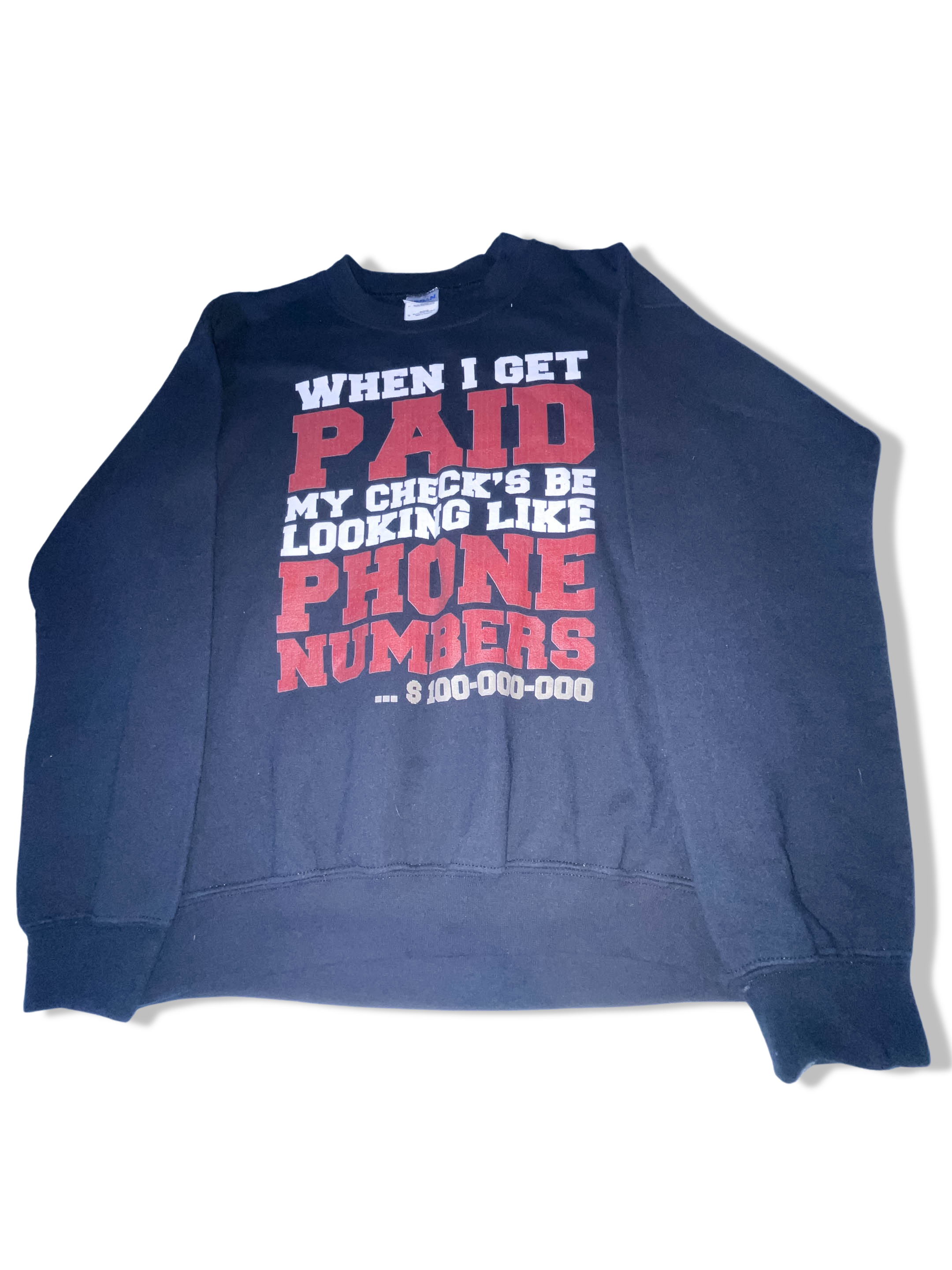 Vintage Gildan heavy blend graphics black large sweatshirt