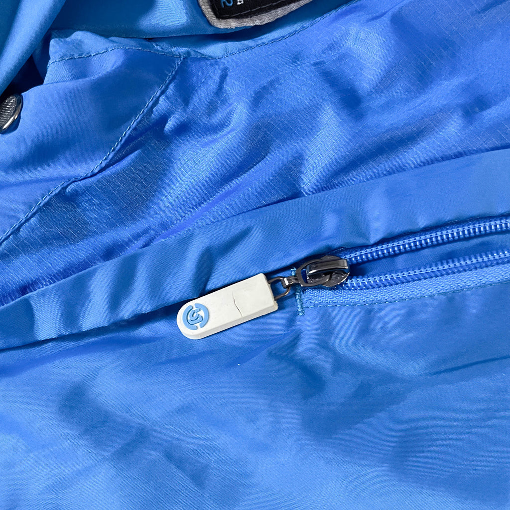 Vintage Smith & Jones Blue Windbreaker Men's Medium Full Zip Jacket