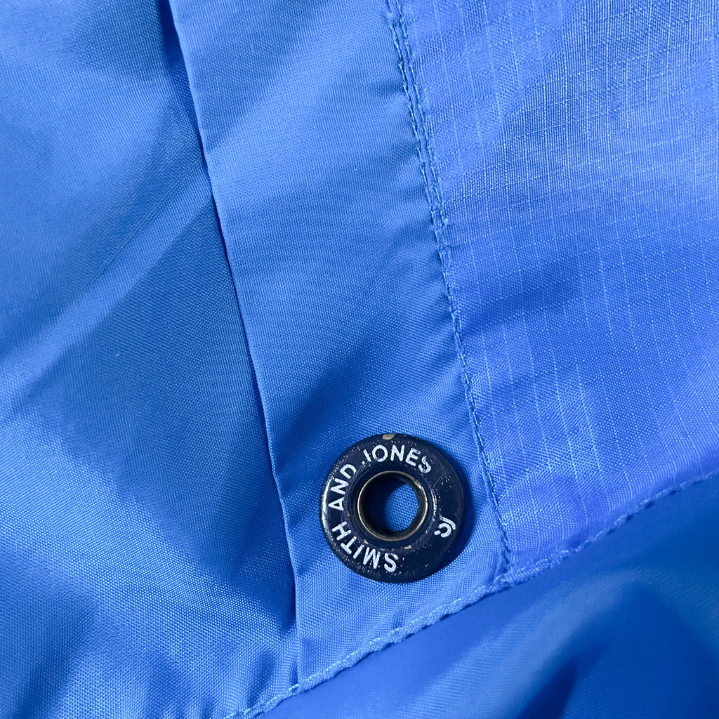 Vintage Smith & Jones Blue Windbreaker Men's Medium Full Zip Jacket