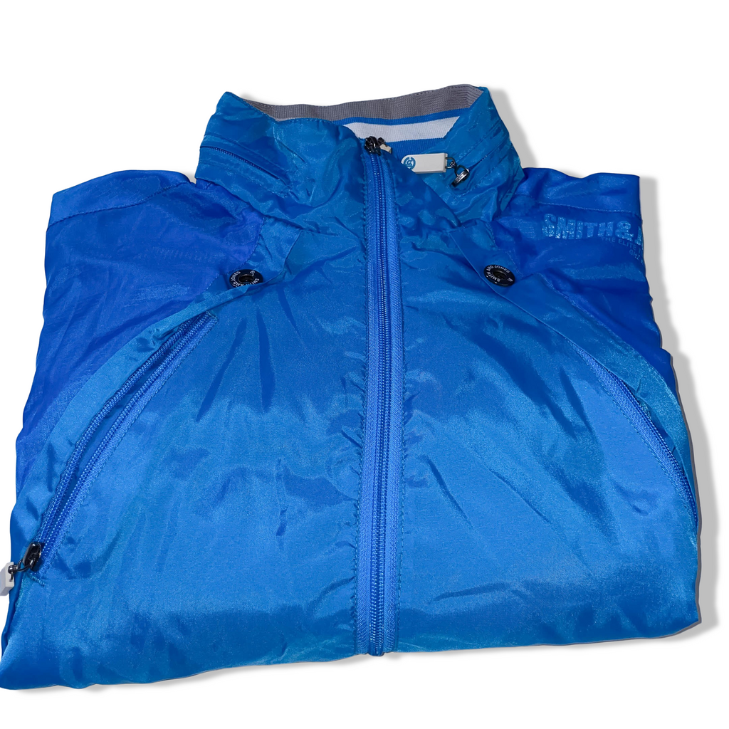 Vintage Smith & Jones Blue Windbreaker Men's Medium Full Zip Jacket