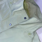 Vintage Mystify Women's Mint Green Waterproof High Neck Jacket in XL