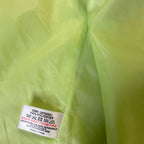 Vintage Mystify Women's Mint Green Waterproof High Neck Jacket in XL