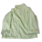 Vintage Mystify Women's Mint Green Waterproof High Neck Jacket in XL