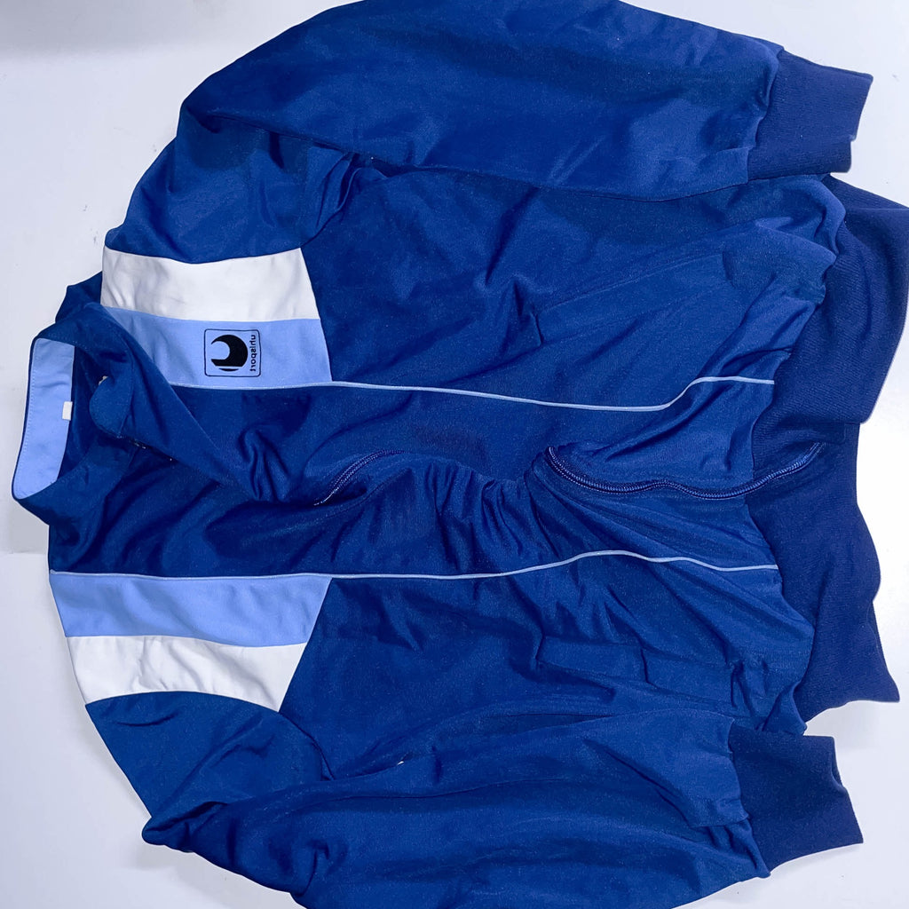 Vintage Uhisport blue 90's windbreaker full zip medium jacket