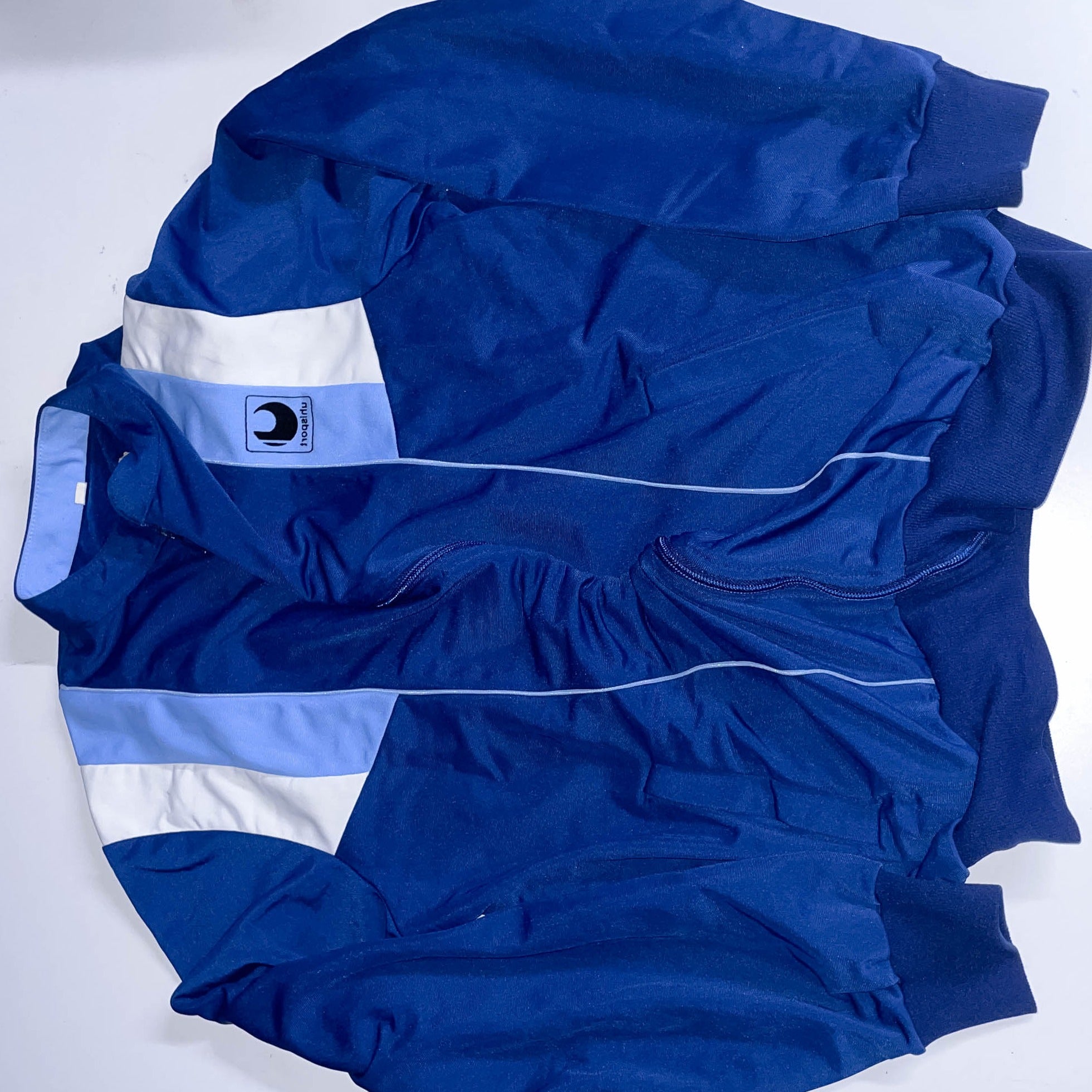 Vintage Uhisport blue 90's windbreaker full zip medium jacket