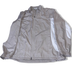 Vintage 4 Sports Cream Windbreaker Full Zip Track Top in XL