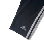 Vintage Black Adidas Climalite 3 stripe mens sweat pant in M| SKU 3712| L18 W 28