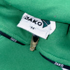 Vintage Jako 21 Green full zip sport windbreaker jacket M