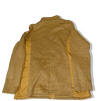 Vintage womens mustard yellow full zip icebreaker high neck jacket in M