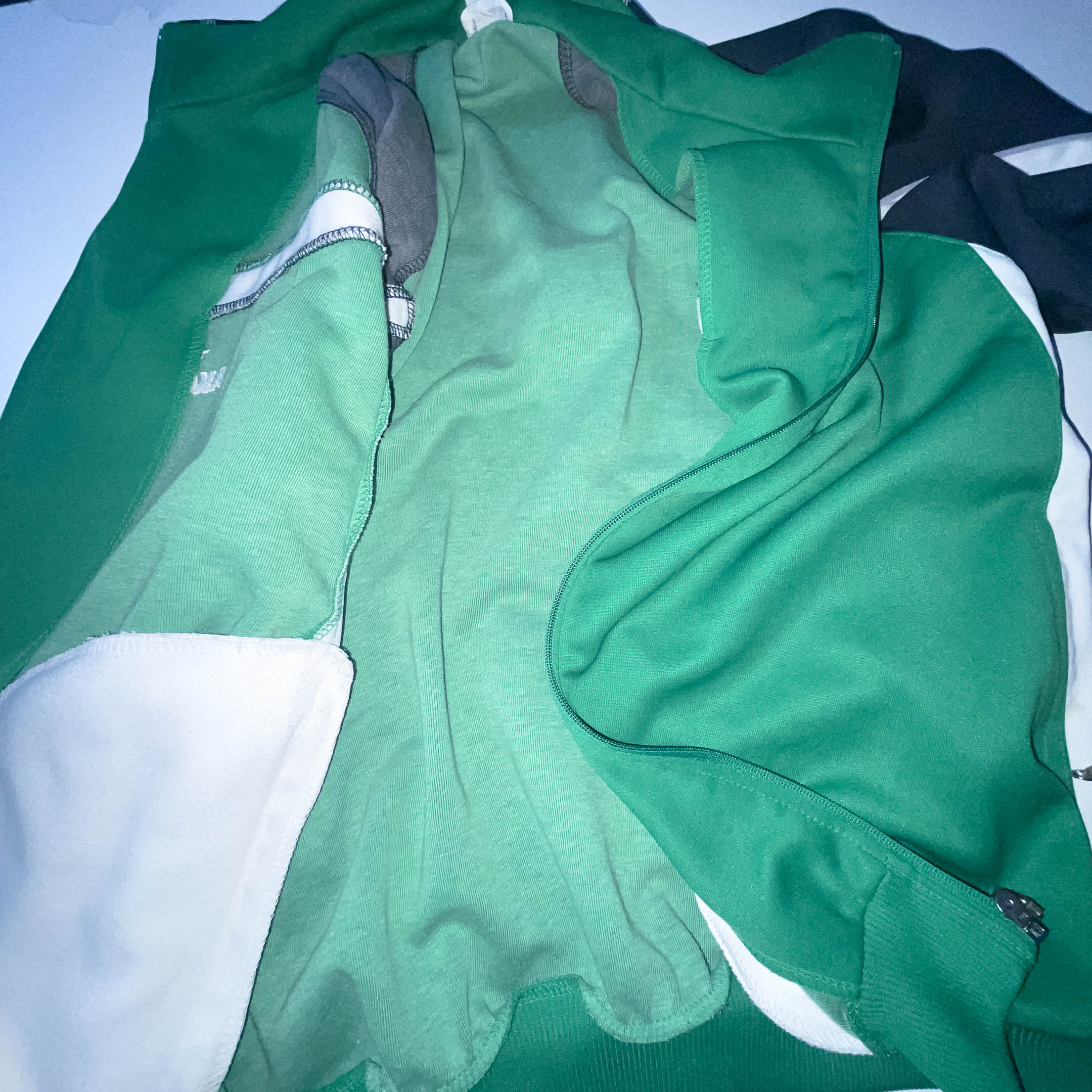 Vintage Jako 21 Green full zip sport windbreaker jacket M