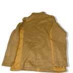 Vintage womens mustard yellow full zip icebreaker high neck jacket in M