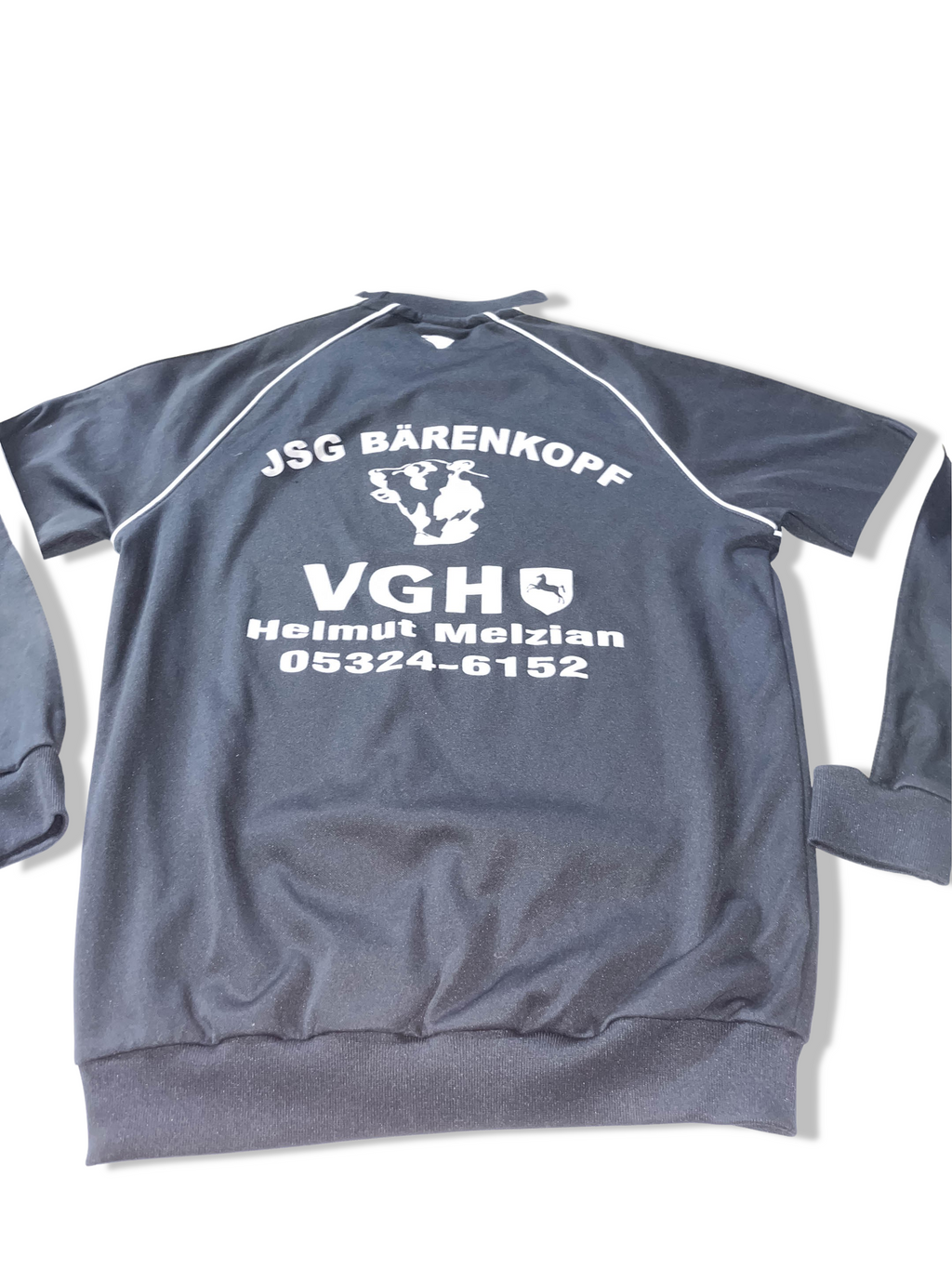 Vintage Jako black small long sleeve sweatshirt