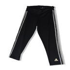 Vintage Black Adidas Climalite 3 stripe mens sweat pant in M| SKU 3712| L18 W 28