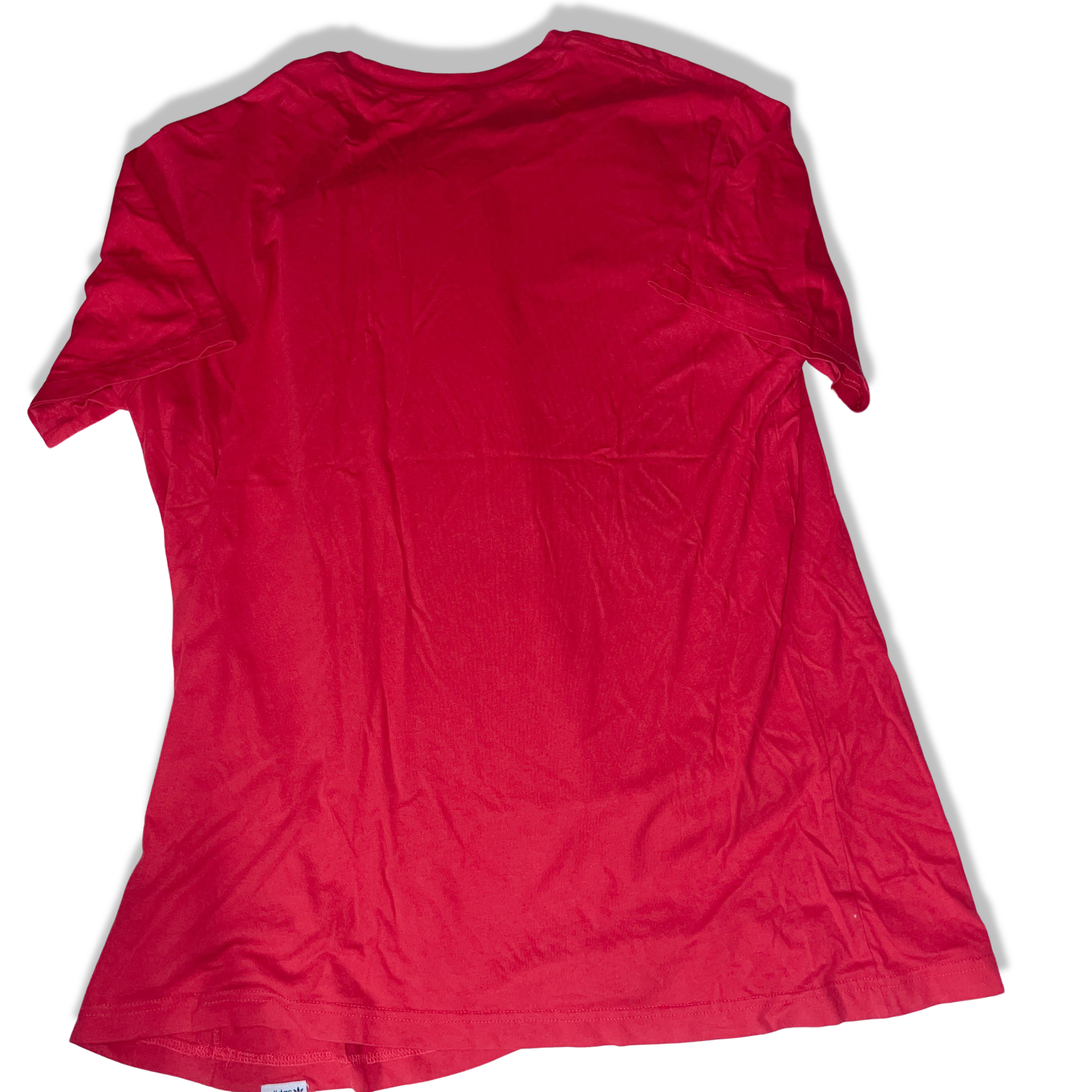 Vintage Men's Adidas Originals Trefoil T-shirt Size XL Red