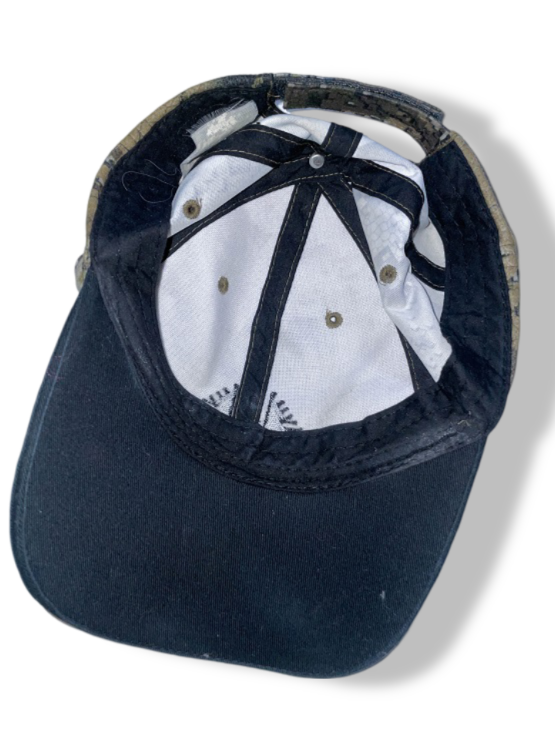 Vintage Swedteam brown Camouflage baseball Cap| SKU 4891