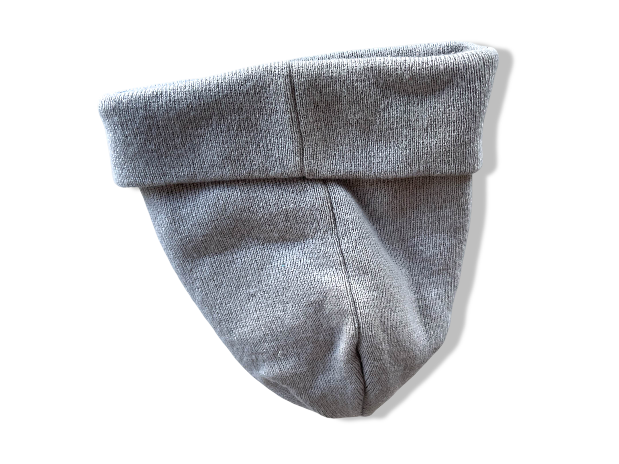 Vintage New Era grey beanie hat|SKU 4357