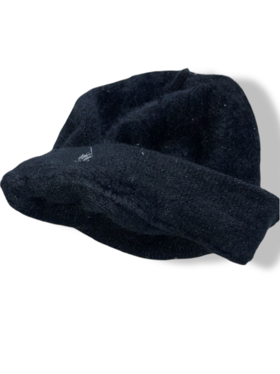 Vintage Unisex winter black skull beanie hat | SKU 4898