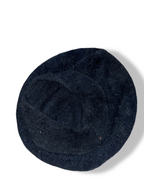 Vintage Unisex winter black skull beanie hat | SKU 4898